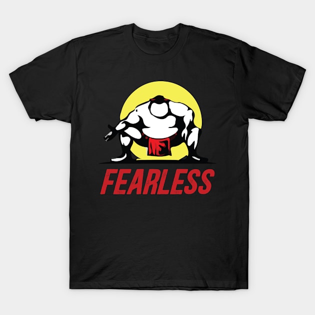 Sumo Fearless T-Shirt by goksisis